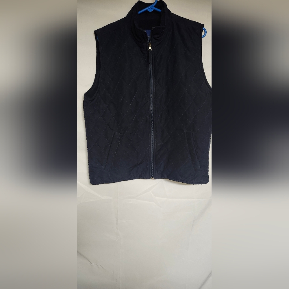 Men's Quilted Navy Vest